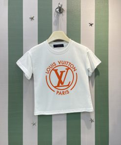大人気新品 ルイヴィトン子供服 Tシャツ 2406ARJ88-LV6302