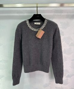 秋冬新品入荷 女性ファッション ミュウミュウ トップス  2412DSJ215-MI035