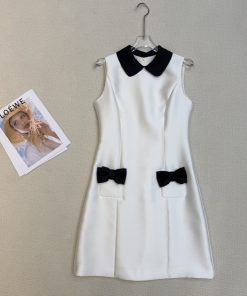 26SS夏服 ミュウミュウ ワンピース 2606BLJ240-MI1501