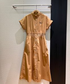 26SS夏服 ミュウミュウ ワンピース2606BLJ300-MI1602