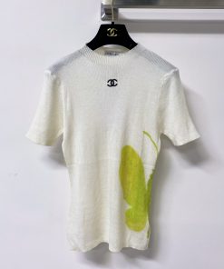 26SS夏服 シャネル 半袖Tシャツ トップス?2606BLJ200-CH1704