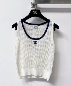 26SS夏服 シャネル チョッキ タンクトップ?2606BLJ210-CH1707