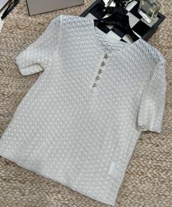 26SS夏服 シャネル 半袖Tシャツ トップス?2606BLJ290-CH1708