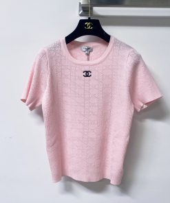 26SS夏服 シャネル 半袖Tシャツ トップス?2606BLJ200-CH1731