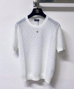 26SS夏服 シャネル 半袖Tシャツ トップス?2606BLJ190-CH1739