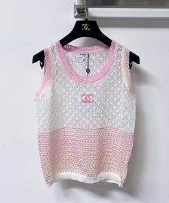 26SS夏服 シャネル チョッキ タンクトップ?2606BLJ190-CH1773