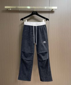 26SS夏服 バレンシアガ カジュアルパンツ ズボン メンズ 2605WLSJ180-BA3137