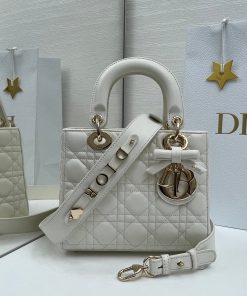 クリスチャンディオール D-Lite 2WAY 手提げ袋 斜め挂けバッグ 26016YTJ000-6604
