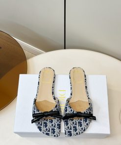 2026靴通販 クリスチャンディオール シューズ サンダル ミュール 女着 2607JTJ240-DI1013