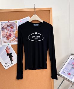 26秋冬新作 女性ファッション プラダ 長袖Tシャツ トップス 2609DSJ000-PR07006